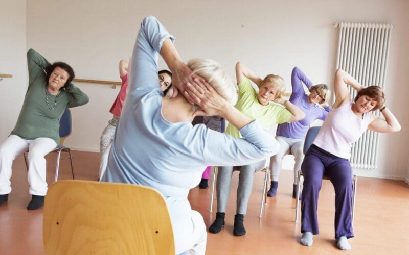 Chair Yoga Classes Move to Larger Venue