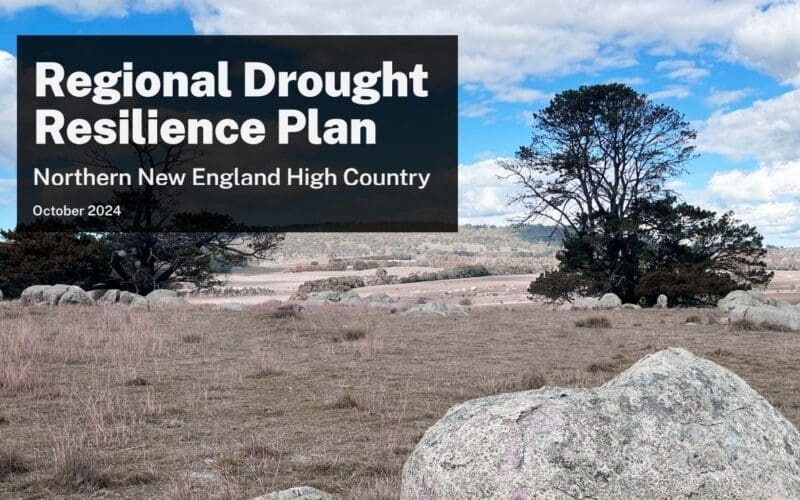 Building Drought Resilience in the High Country