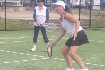 Tennis event a real hit!