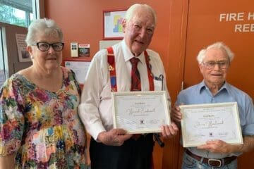 Glen Innes Art Gallery inducts new Patrons.