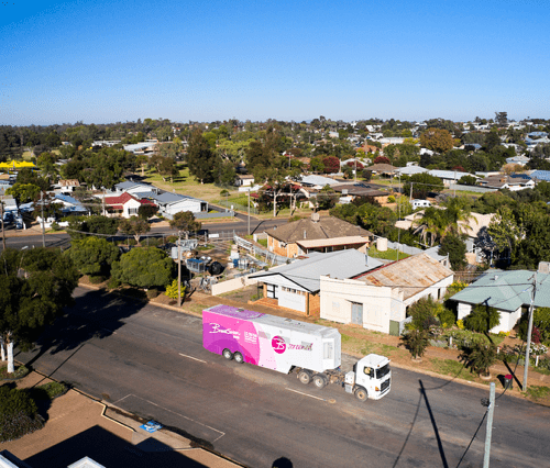 Breast screen bus is in town